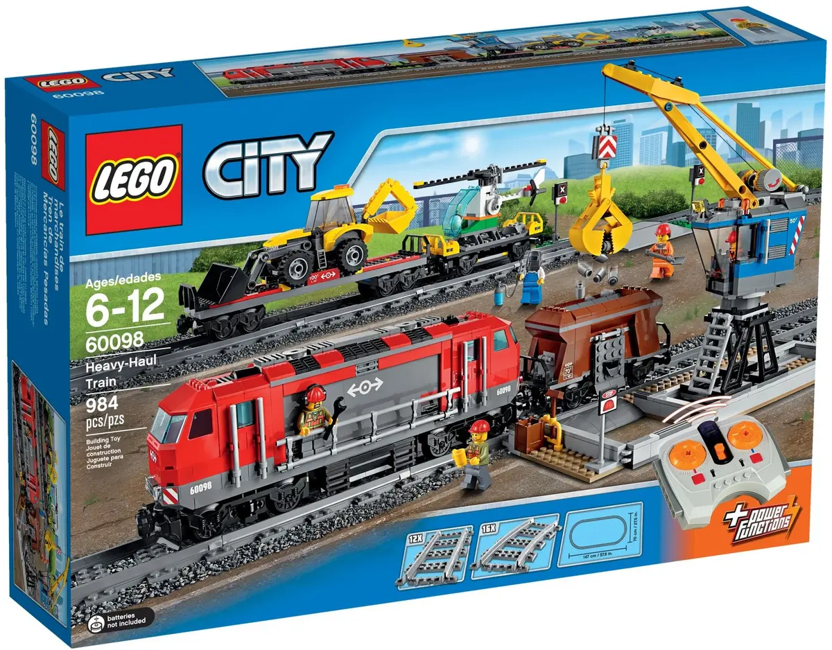 LEGO City 60098 Heavy-Haul Train set, image 2