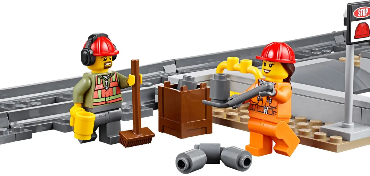 LEGO City 60098 Heavy-Haul Train set, image 5