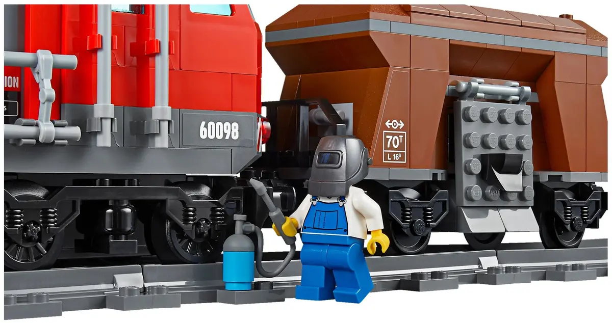 LEGO City 60098 Heavy-Haul Train set, image 4