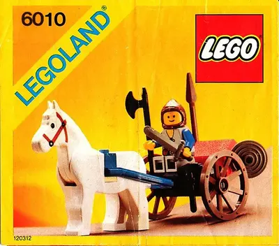 LEGO Castle 6010 Supply Wagon set