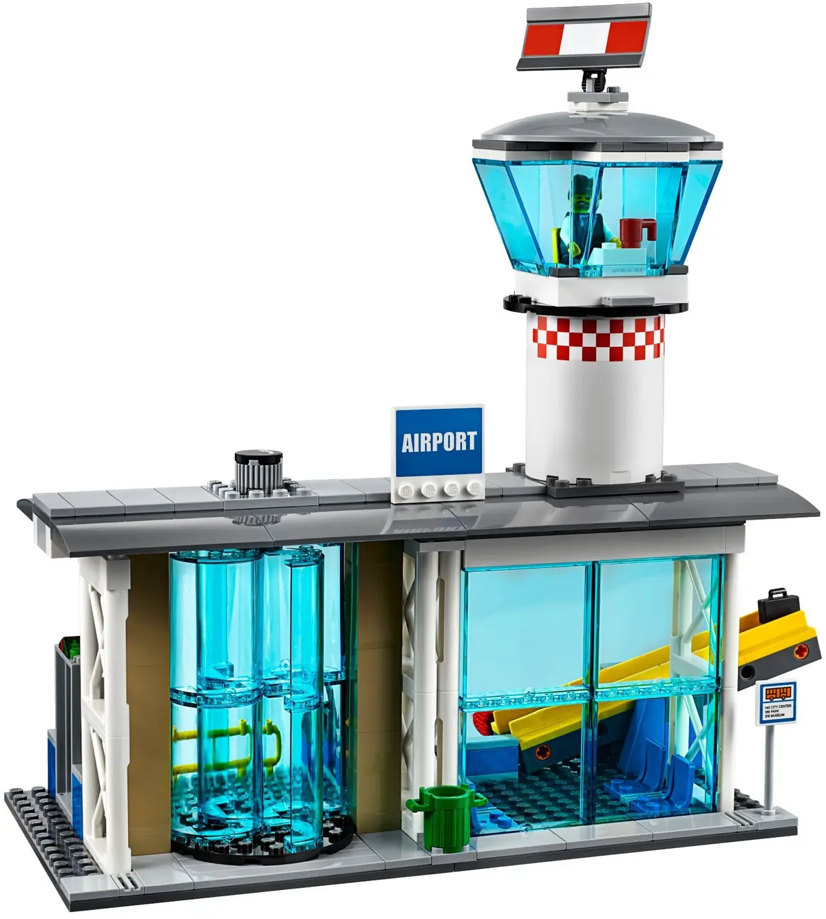 LEGO City 60104 Airport Passenger Terminal set, image 8