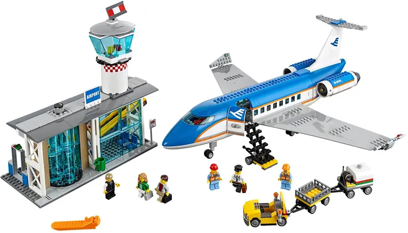 LEGO City 60104 Airport Passenger Terminal set