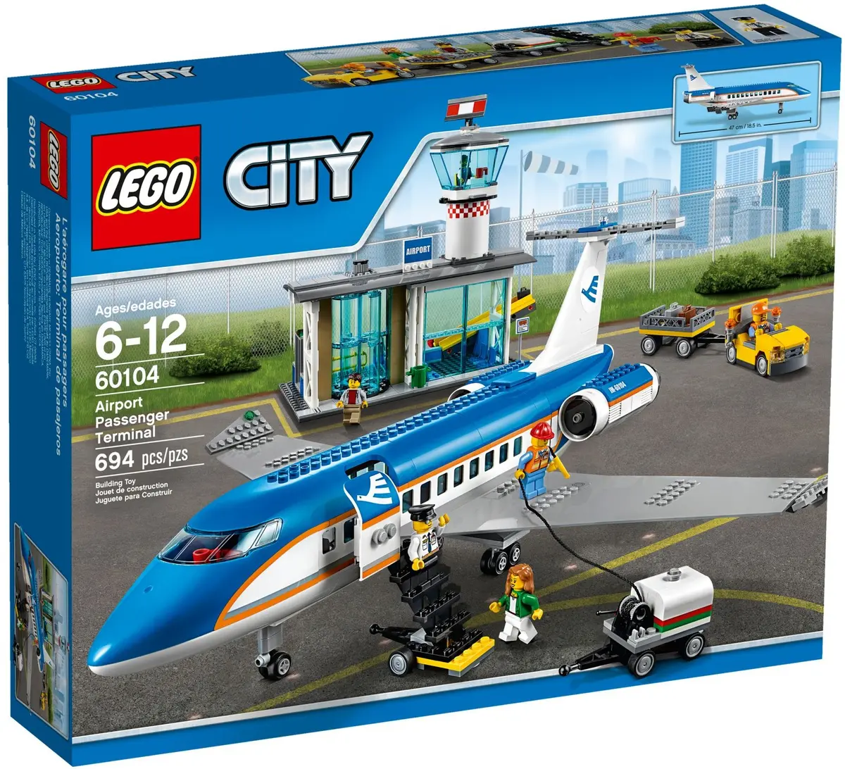 LEGO City 60104 Airport Passenger Terminal set, image 2