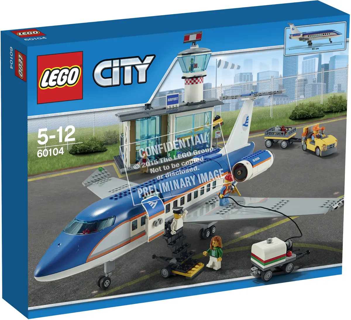 LEGO City 60104 Airport Passenger Terminal set, image 21