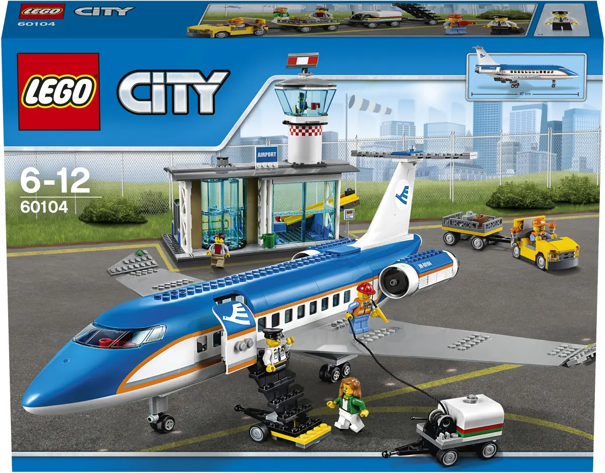 LEGO City 60104 Airport Passenger Terminal set, image 23