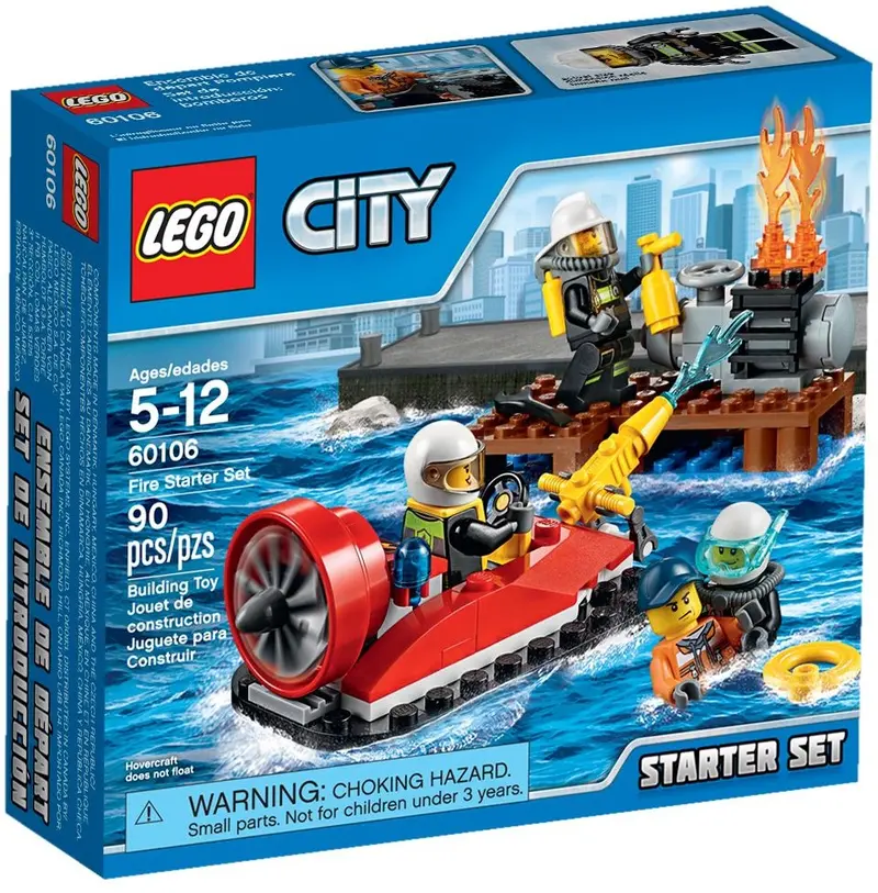 LEGO City 60106 Fire Starter Set set, image 2