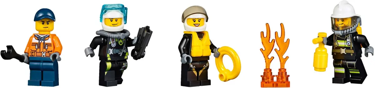 LEGO City 60106 Fire Starter Set set, image 6