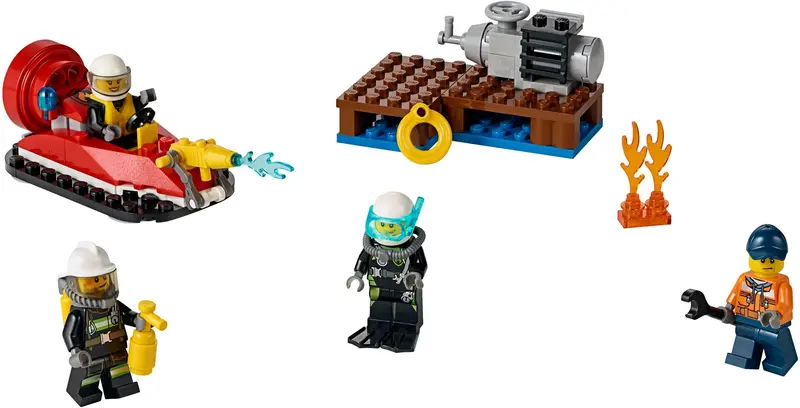LEGO City 60106 Fire Starter Set set