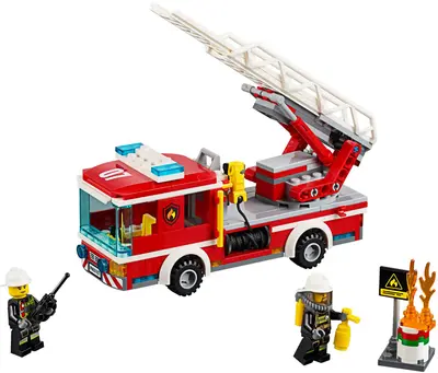 LEGO City 60107 Fire Ladder Truck set