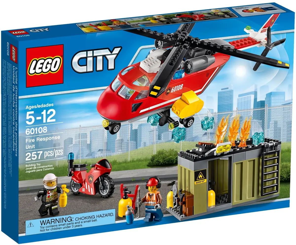 LEGO City 60108 Fire Response Unit set, image 2