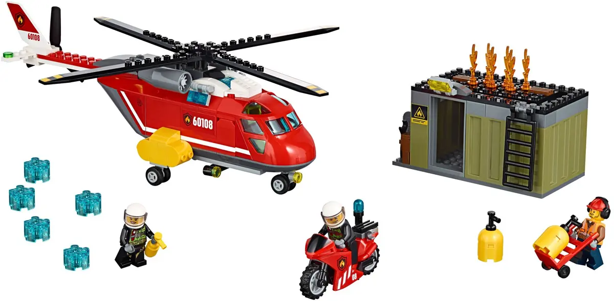 LEGO City 60108 Fire Response Unit set