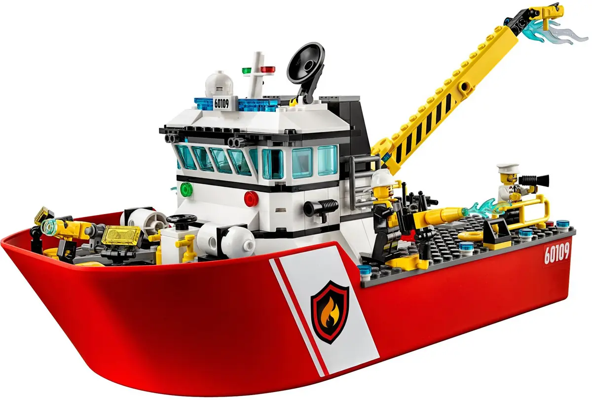 LEGO City 60109 Fire Boat set, image 9