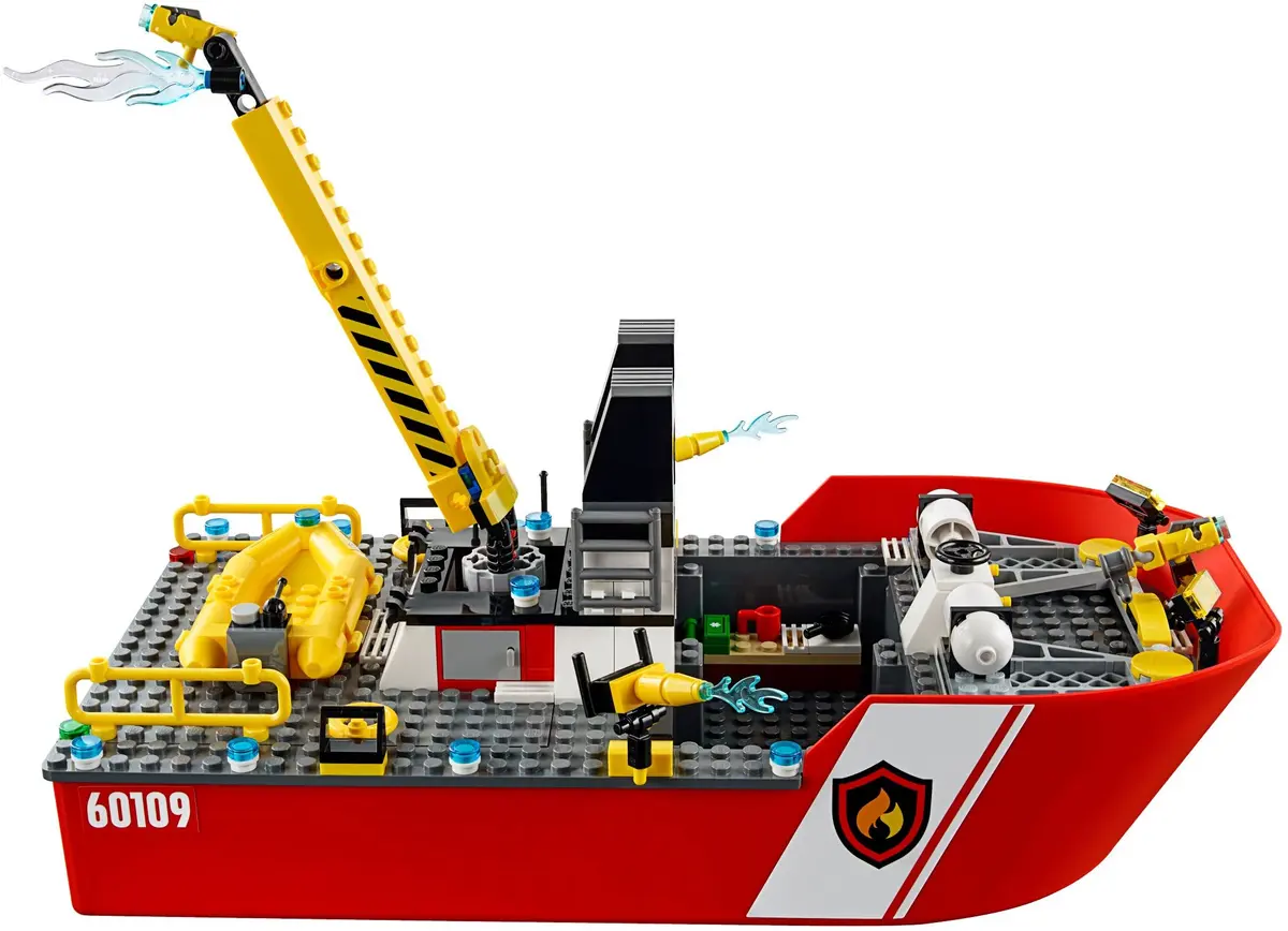 LEGO City 60109 Fire Boat set, image 10
