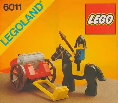 LEGO Castle 6011 Black Knight's Treasure set