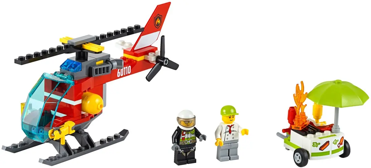 LEGO City 60110 Fire Station set, image 5