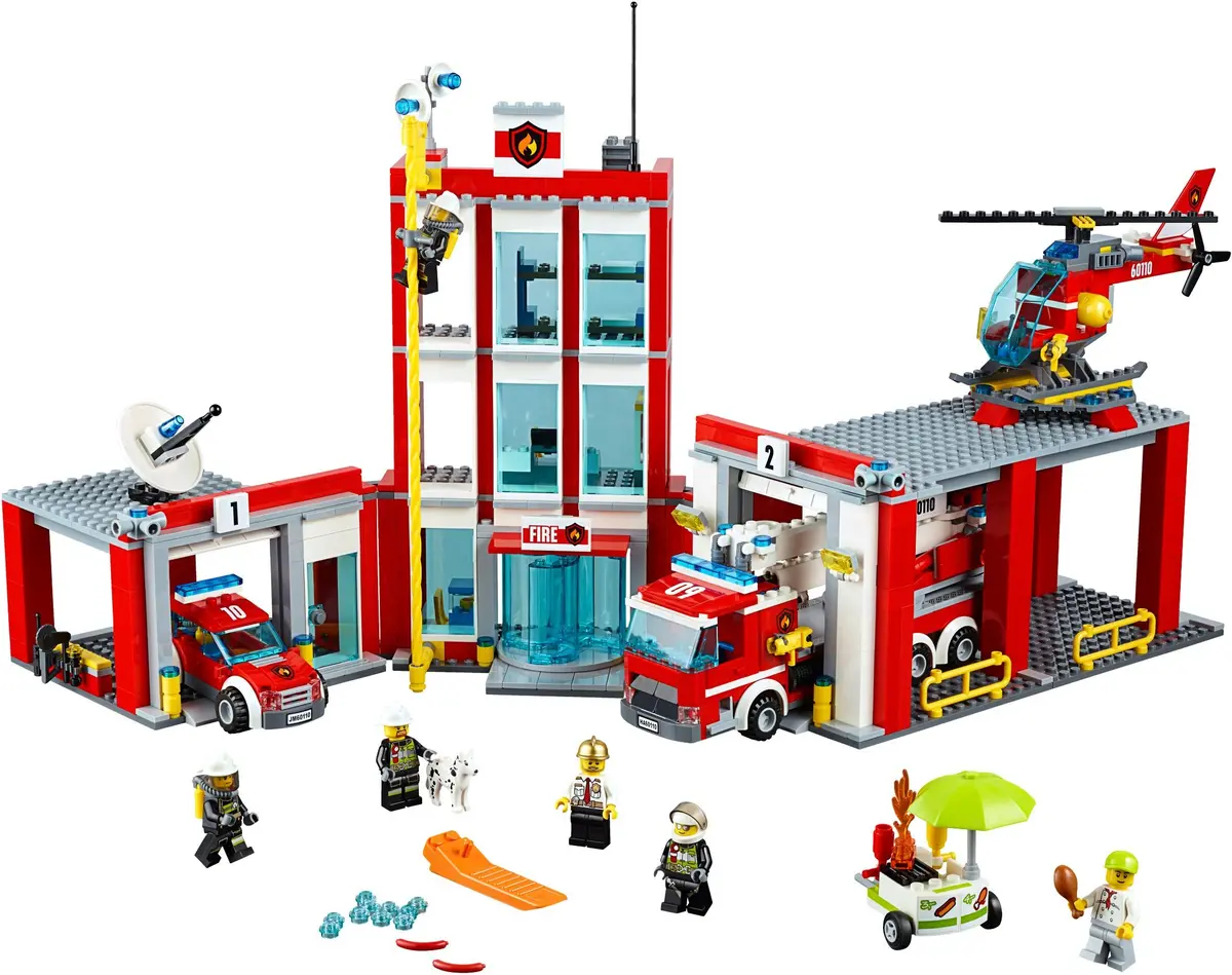 LEGO City 60110 Fire Station set