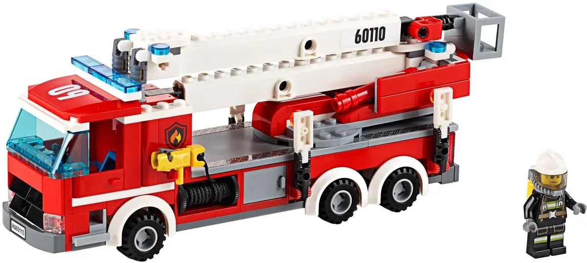 LEGO City 60110 Fire Station set, image 3