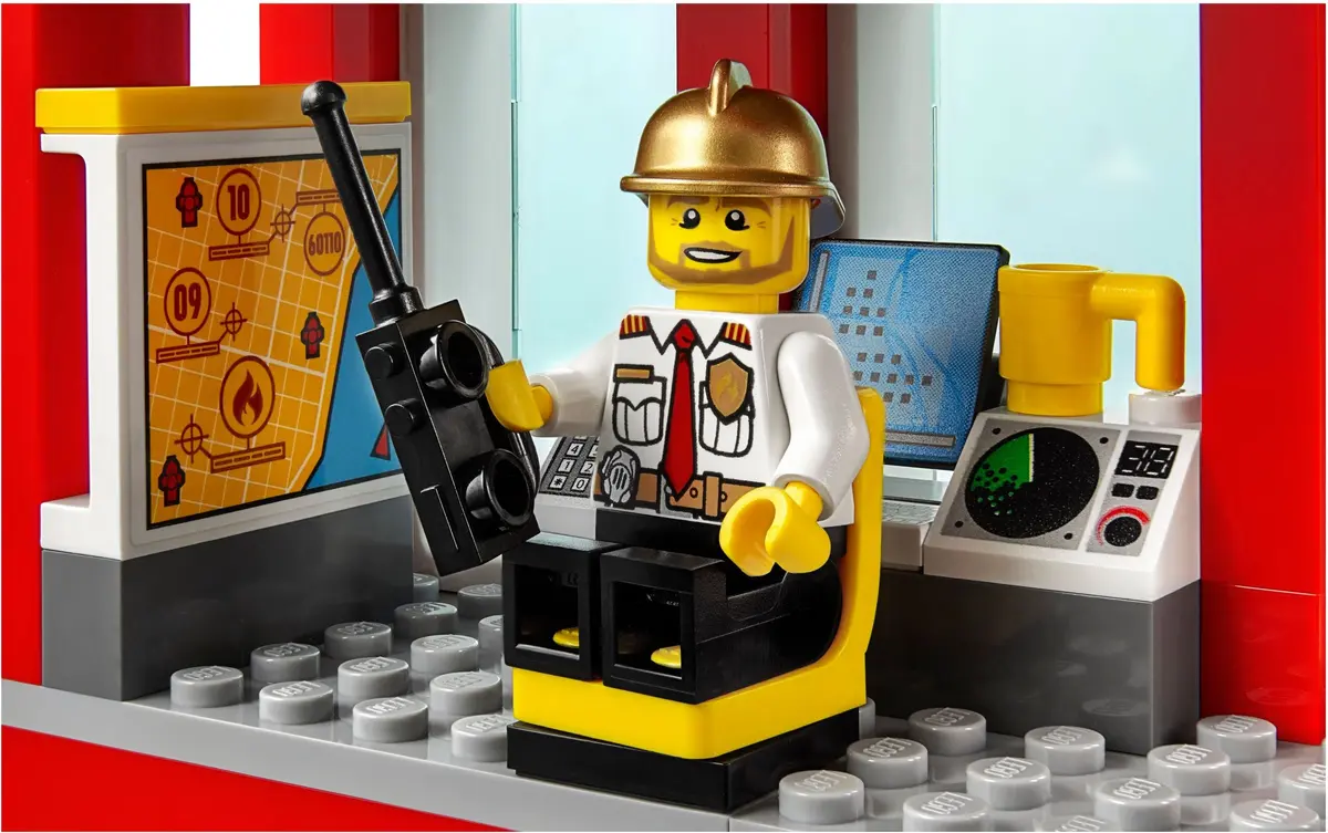 LEGO City 60110 Fire Station set, image 19