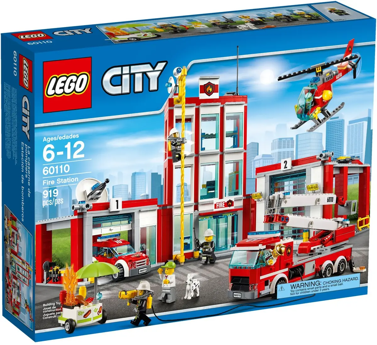 LEGO City 60110 Fire Station set, image 2