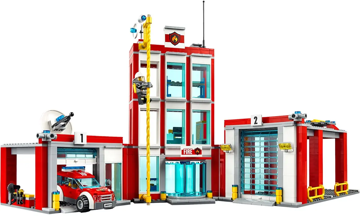LEGO City 60110 Fire Station set, image 13