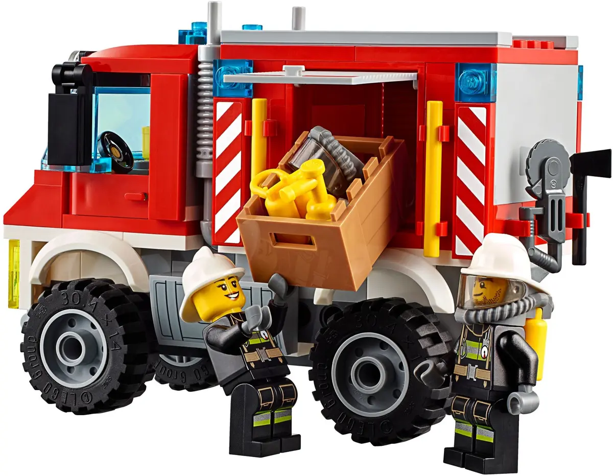 LEGO City 60111 Fire Utility Truck set, image 4