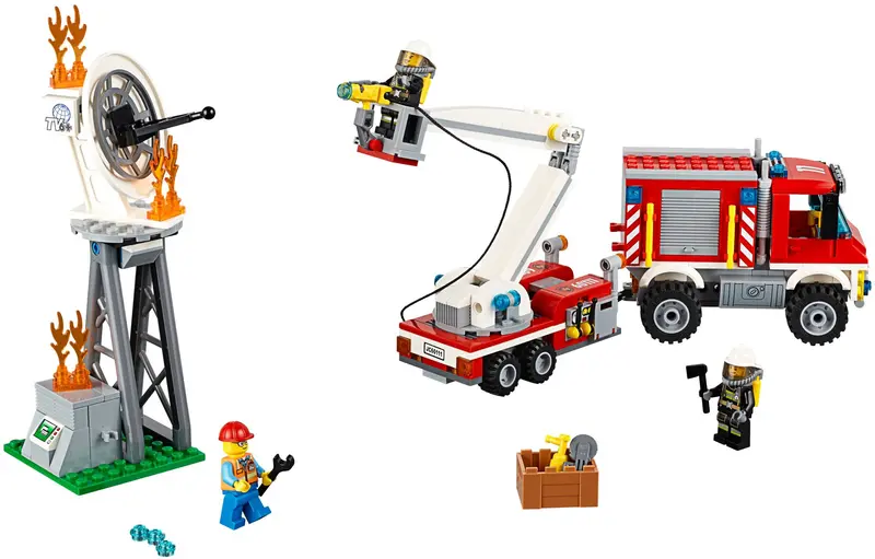 LEGO City 60111 Fire Utility Truck set