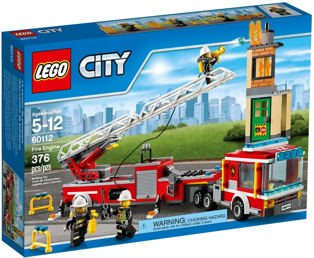 LEGO City 60112 Fire Engine set, image 2