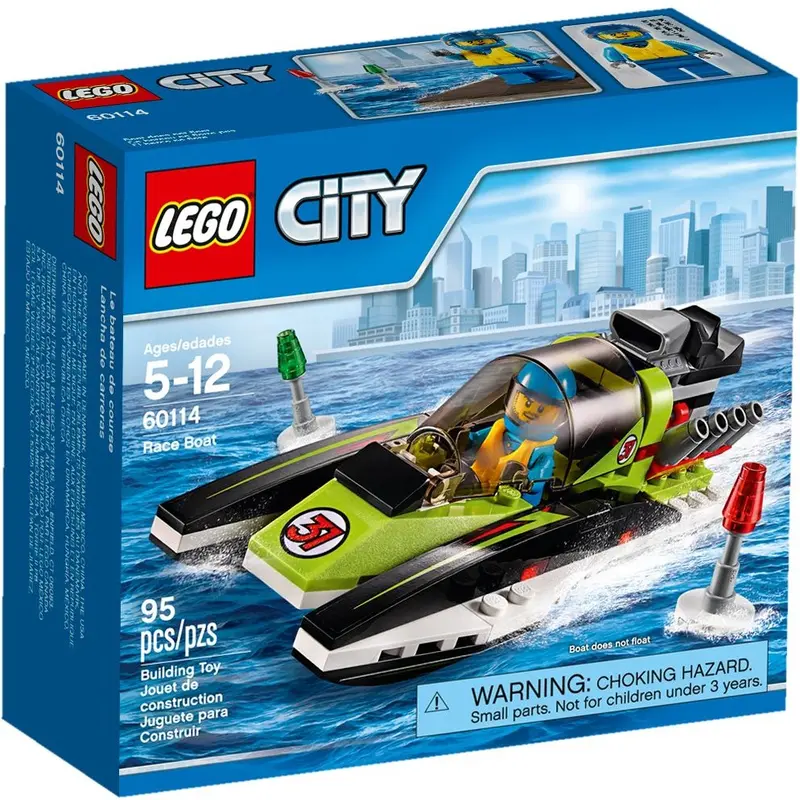 LEGO City 60114 Race Boat set, image 2