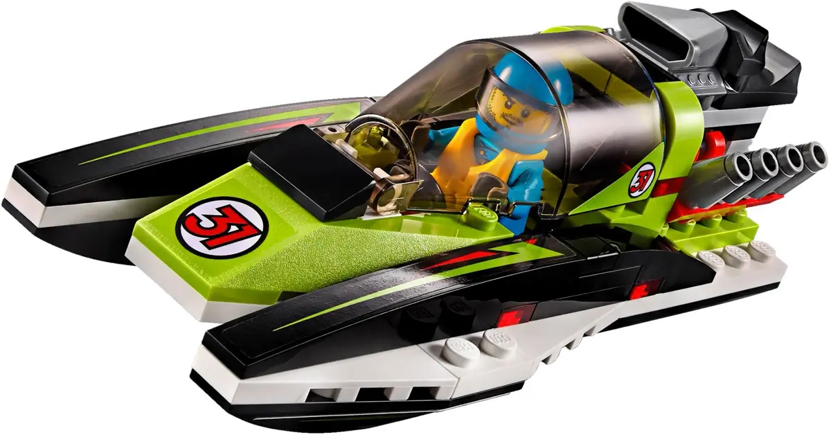 LEGO City 60114 Race Boat set, image 3