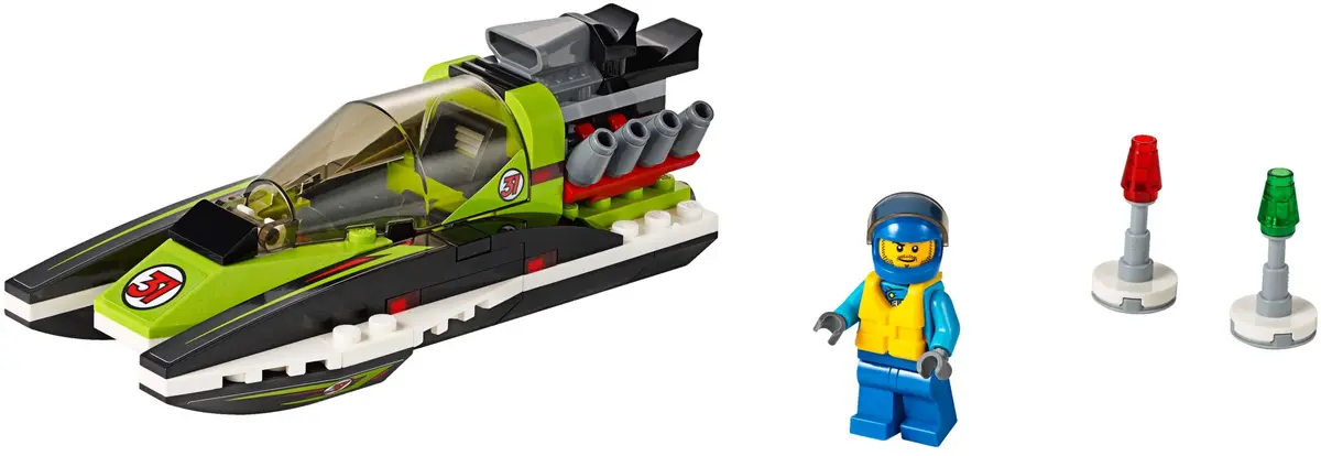 LEGO City 60114 Race Boat set