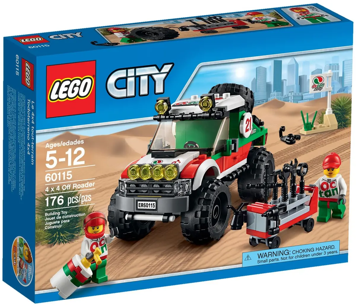LEGO City 60115 4 x 4 Off Roader set, image 2