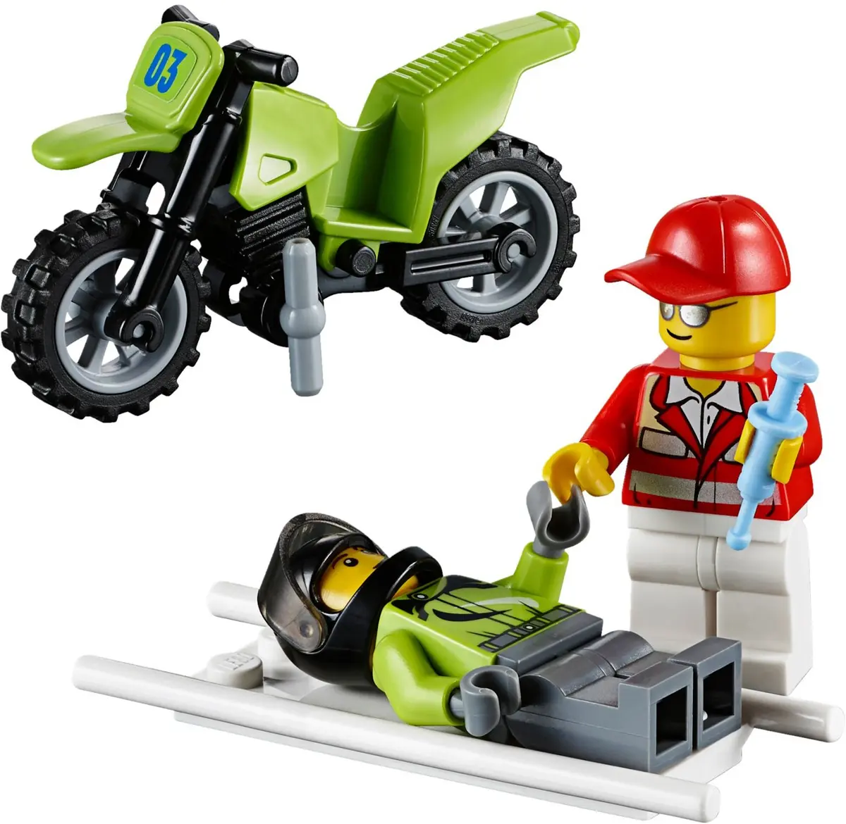 LEGO City 60116 Ambulance Plane set, image 4