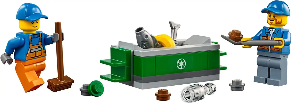 LEGO City 60118 Garbage Truck set, image 7