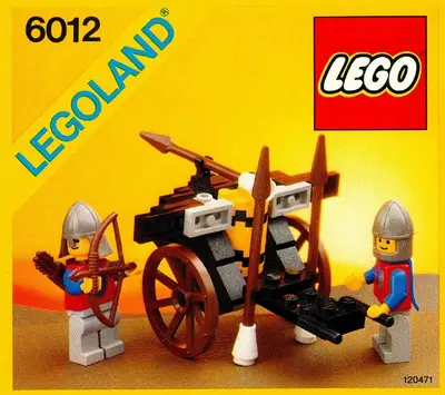 LEGO Castle 6012 Siege Cart set