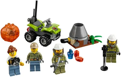 LEGO City 60120 Volcano Starter Set set