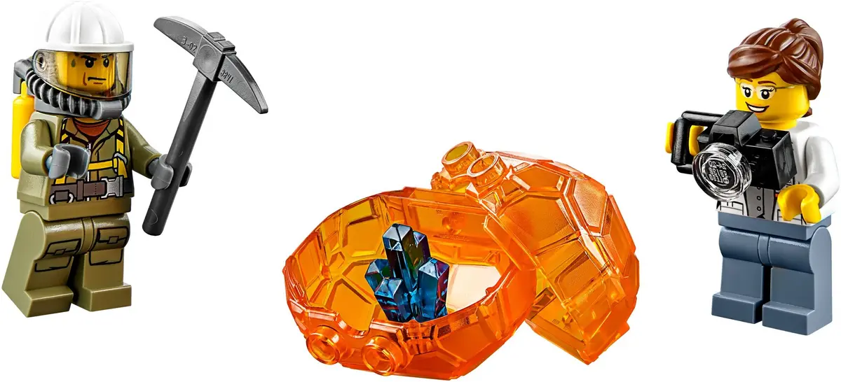 LEGO City 60120 Volcano Starter Set set, image 5