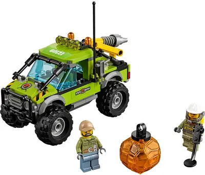 LEGO City 60121 Volcano Exploration Truck set