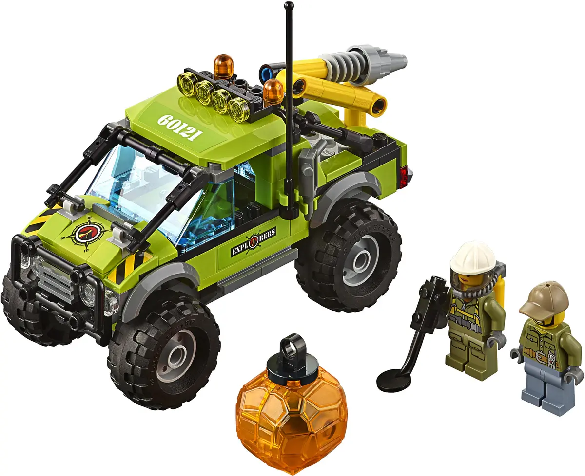 LEGO City 60121 Volcano Exploration Truck set, image 9