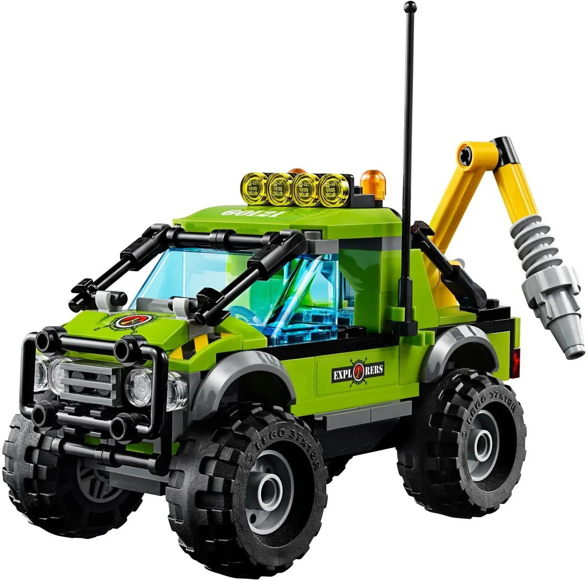 LEGO City 60121 Volcano Exploration Truck set, image 3
