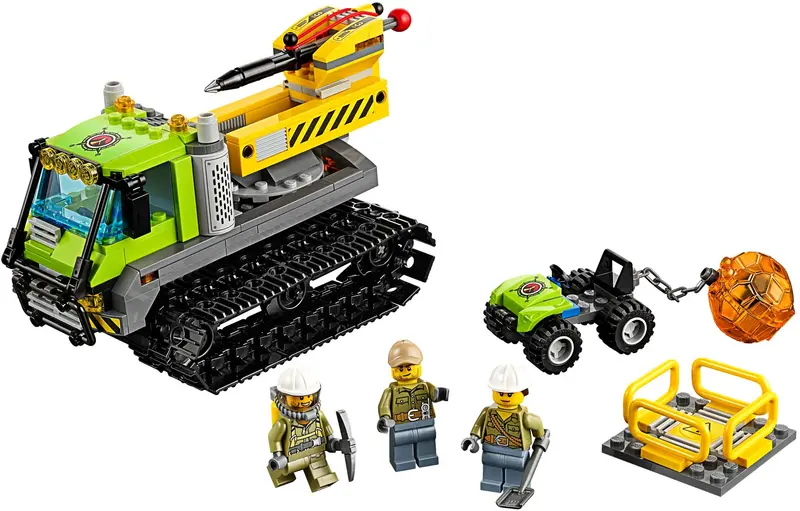 LEGO City 60122 Volcano Crawler set
