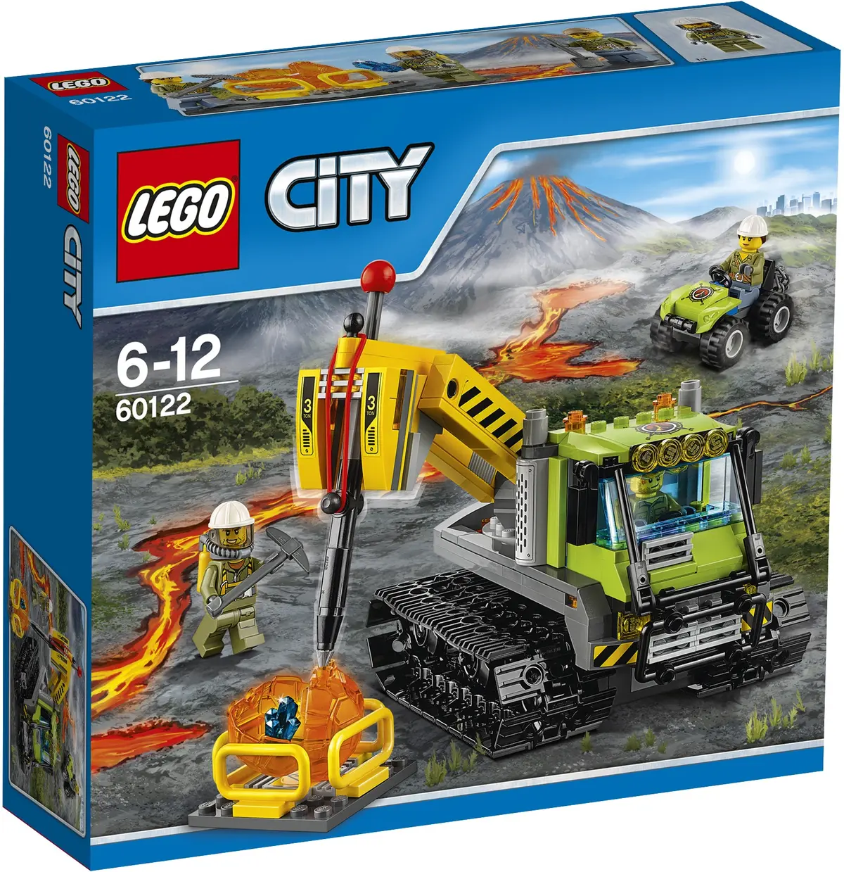 LEGO City 60122 Volcano Crawler set, image 9