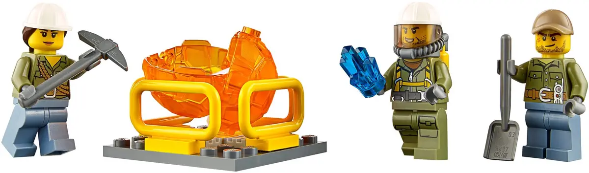 LEGO City 60122 Volcano Crawler set, image 6