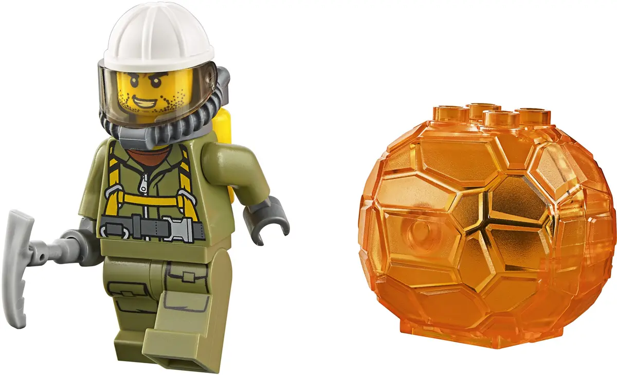 LEGO City 60123 Volcano Supply Helicopter set, image 14
