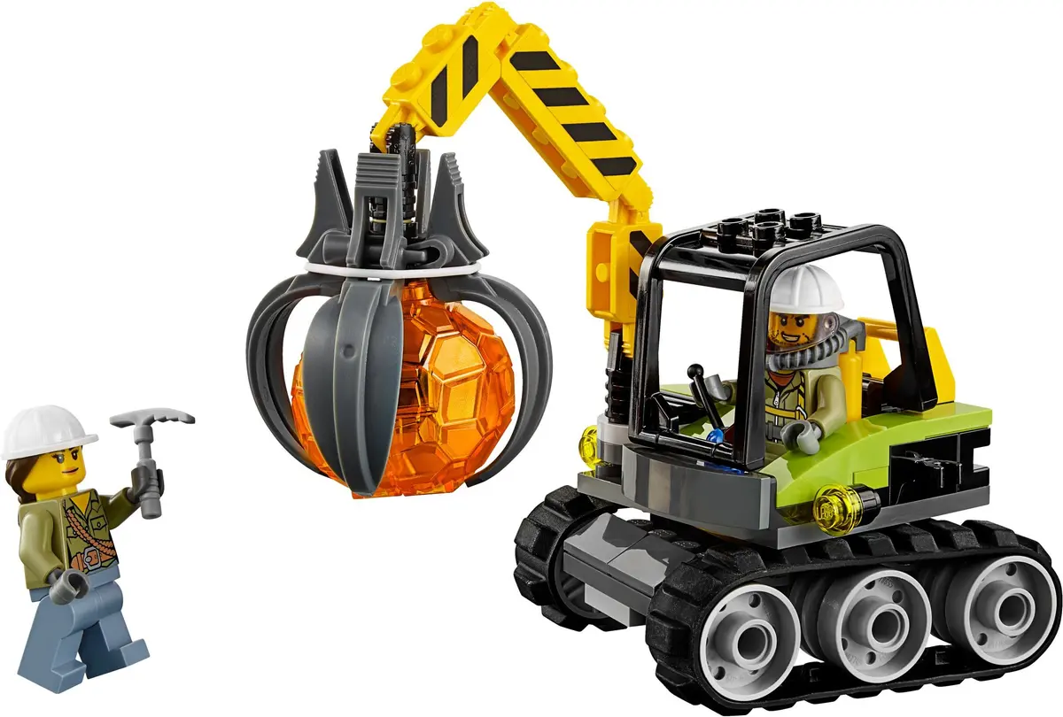 LEGO City 60123 Volcano Supply Helicopter set, image 6