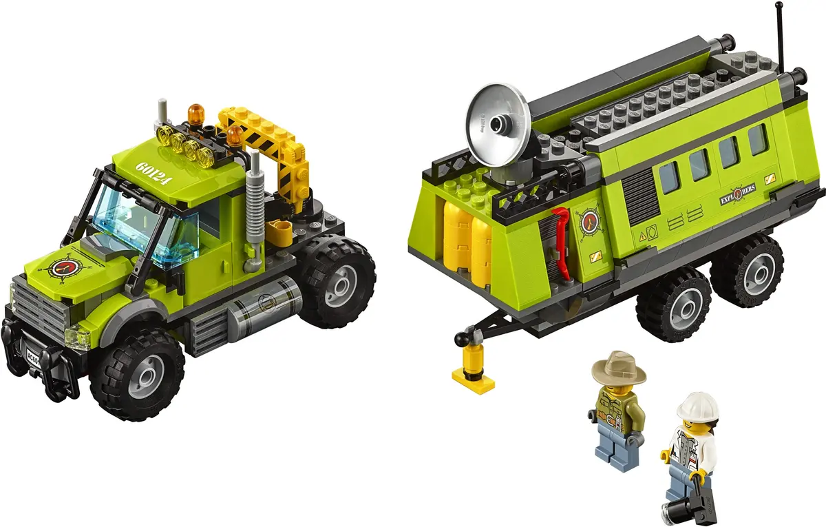 LEGO City 60124 Volcano Exploration Base set, image 19