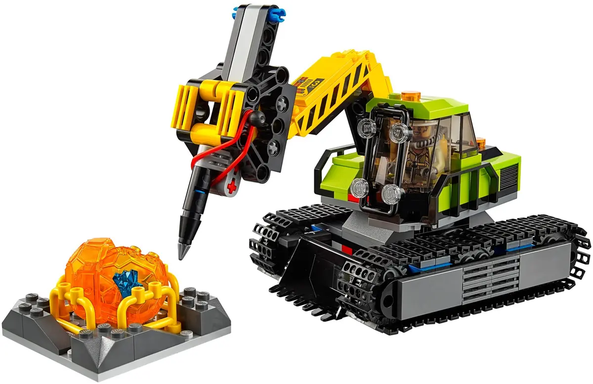 LEGO City 60124 Volcano Exploration Base set, image 8