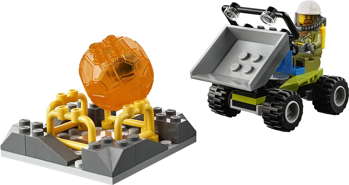 LEGO City 60124 Volcano Exploration Base set, image 14
