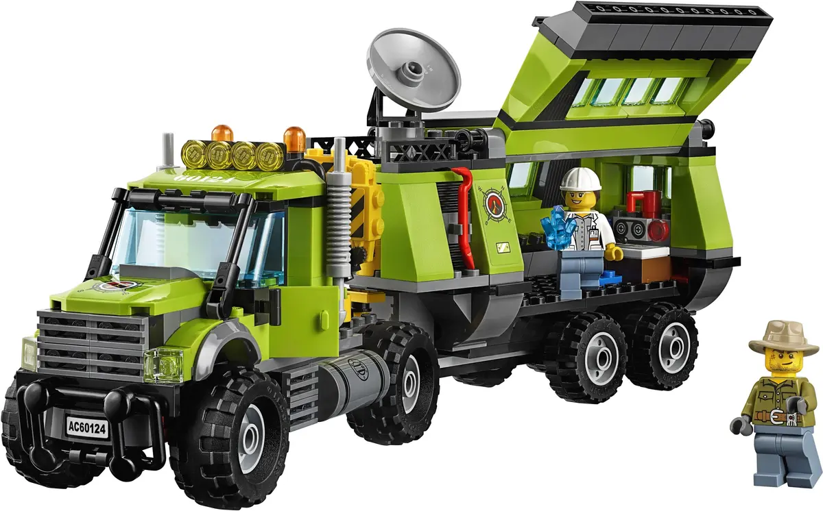 LEGO City 60124 Volcano Exploration Base set, image 24