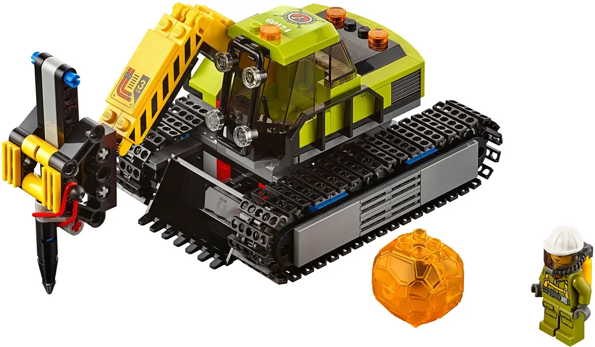 LEGO City 60124 Volcano Exploration Base set, image 9