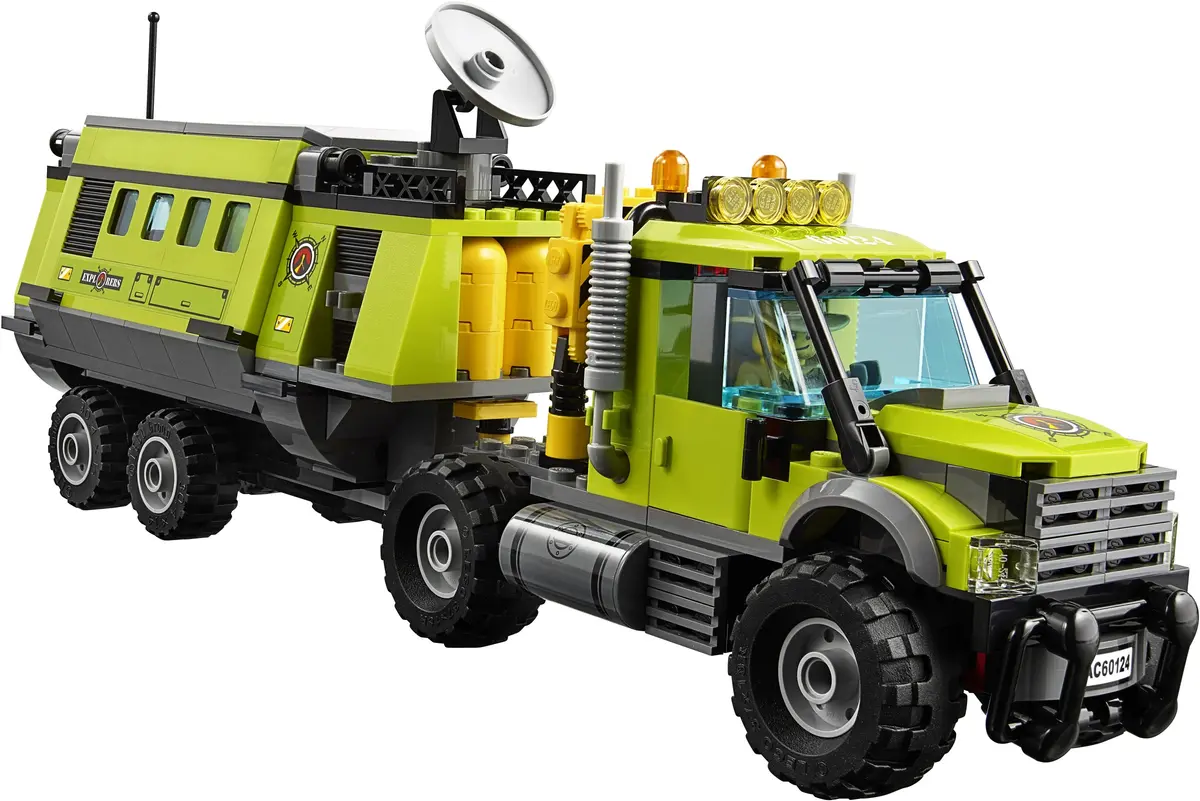 LEGO City 60124 Volcano Exploration Base set, image 16